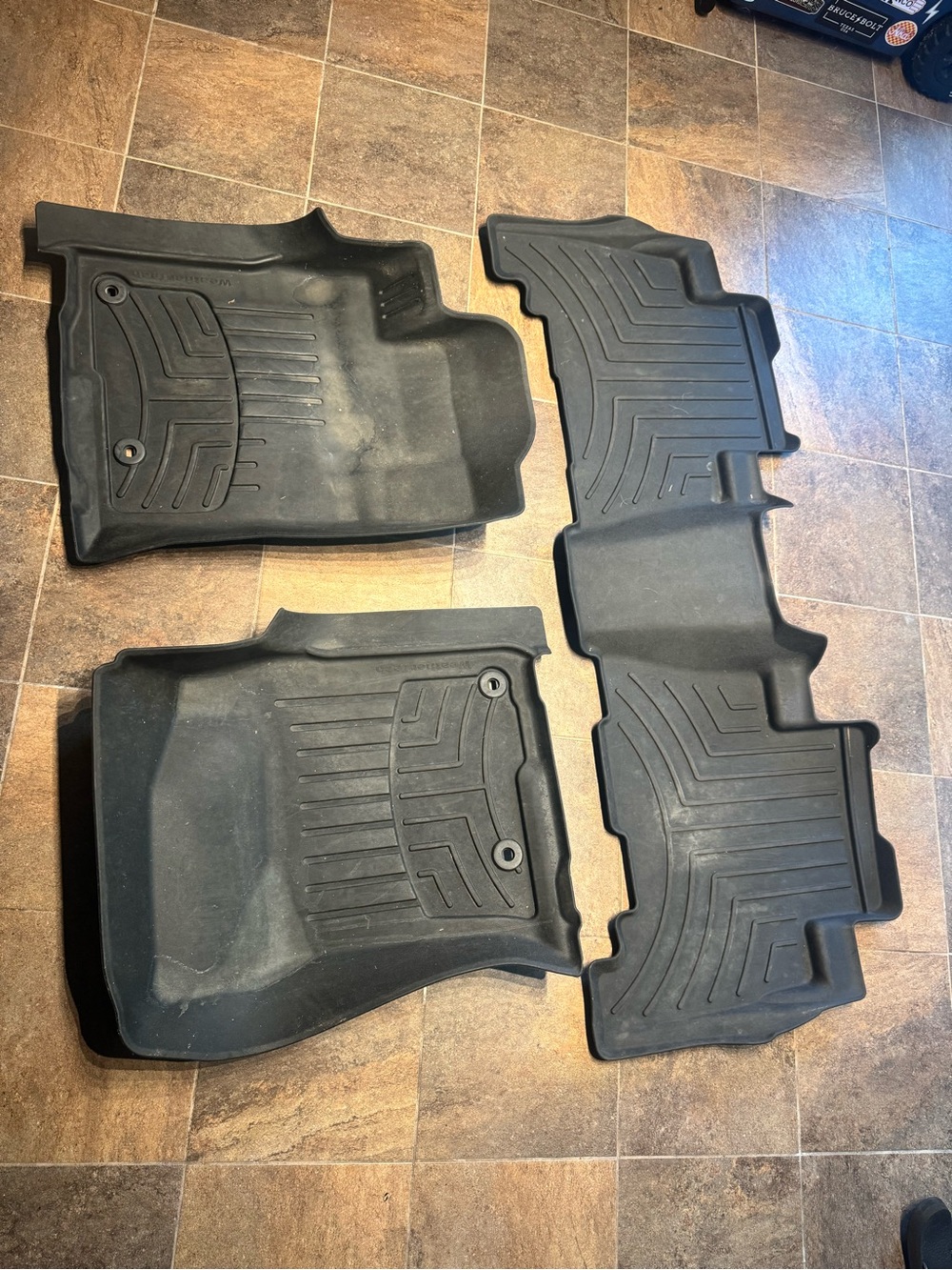 All-Weather Black Car Floor Mats – Heavy-Duty Protection Toyota 4 runner